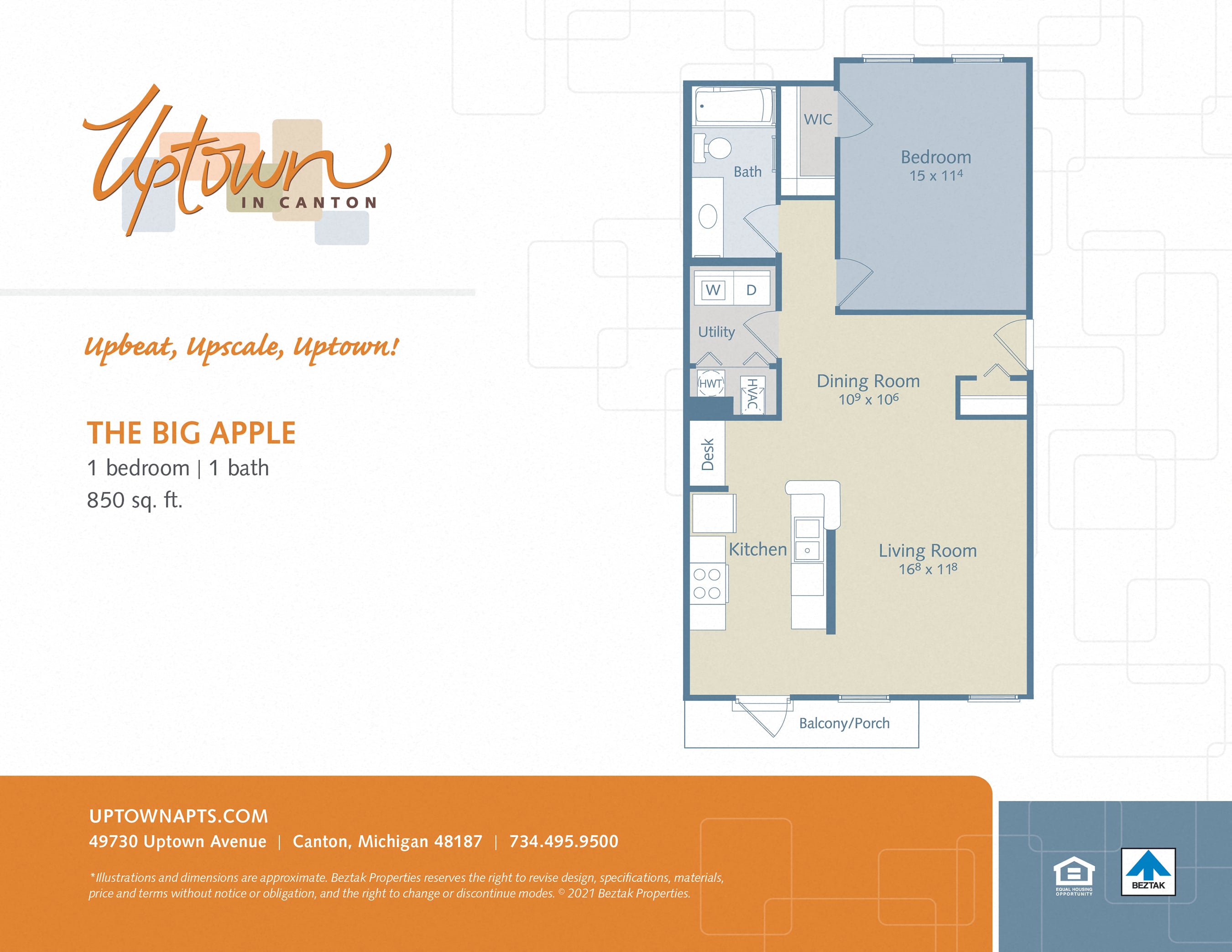 The Big Apple floor plan